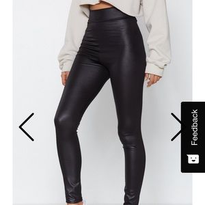 Nasty Gal - Wet Do You Know Highwaisted Leggings